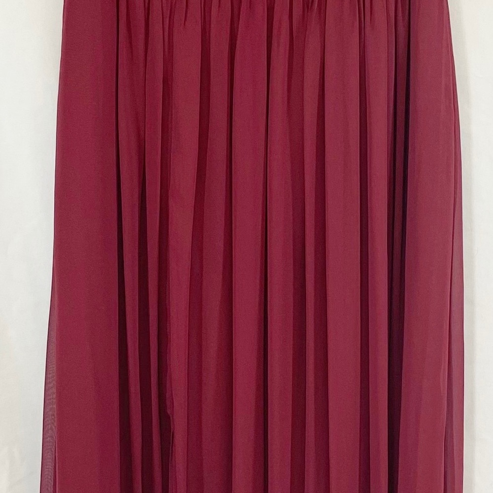 LAST CHANCE SALE Dessy Collection Surplice Chiffon dress - Picture 6 of 6